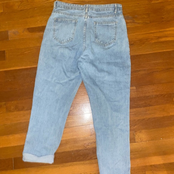 light high waisted mom jeans - Picture 2 of 2